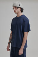 BLUE BOXY TEE