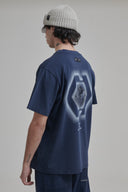 BLUE BOXY TEE