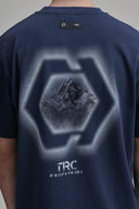 BLUE BOXY TEE