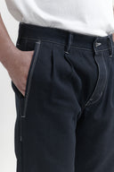 GRAPHITO PLEATED WORKER CHINO