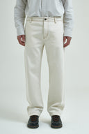 1938 SELVEDGE ECRU CINCH-BACK CHINO