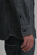 BLUE GRAY MACHINIST SHIRT