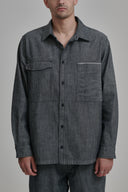 BLUE GRAY MACHINIST SHIRT