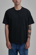 BLACK BOXY TEE