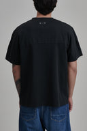 BLACK BOXY TEE