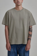 TAUPE BOXY TEE