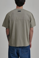 TAUPE BOXY TEE