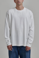 WHITE LONGSLEEVE TEE