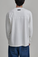 WHITE LONGSLEEVE TEE
