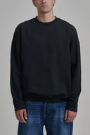 BLACK CREW NECK SWEATER