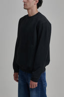 BLACK CREW NECK SWEATER