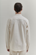 STAND UP COLLAR SHIRT ECRU