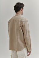 STAND UP COLLAR SHIRT KHAKI